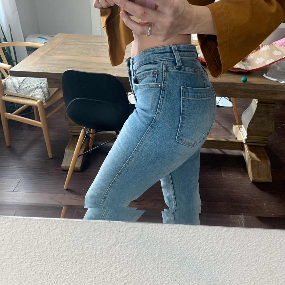 High rise Free People jeans